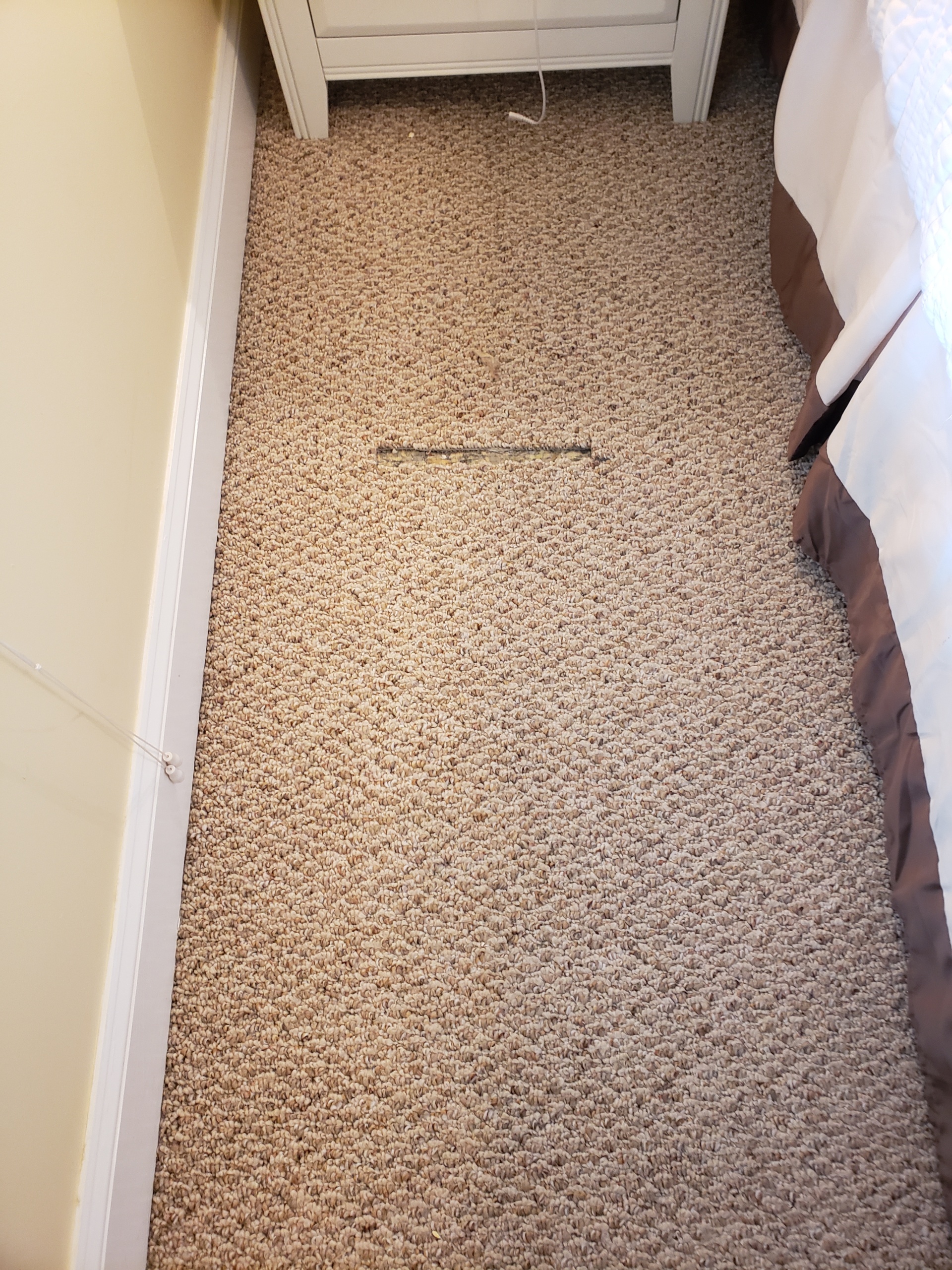 Repair Pulls in Berber Carpeting at Wildwood Crest NJ! Carpet Repair