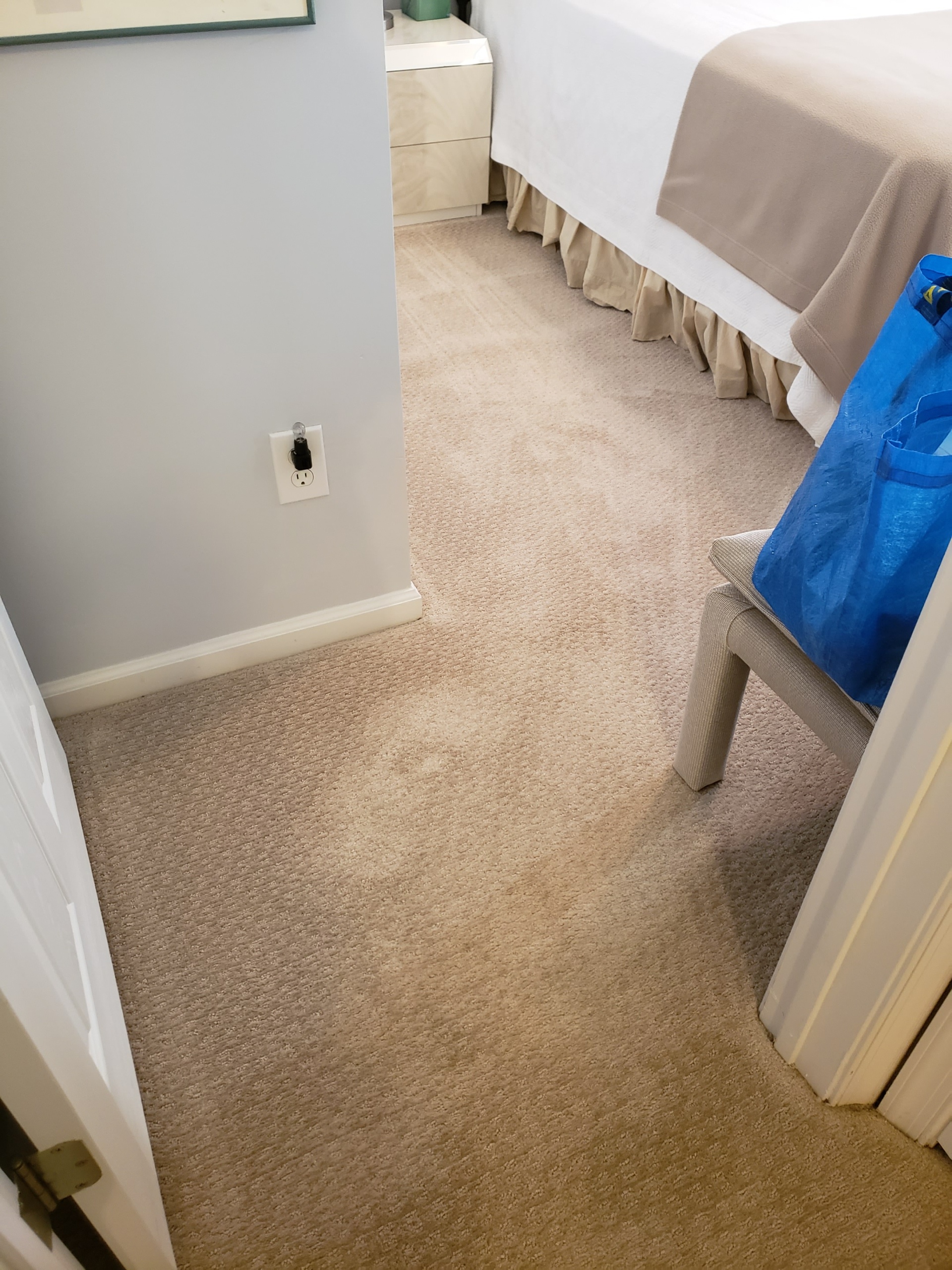 Restretched LowPile Pattern Berber Carpeting with a water 💧 Proof