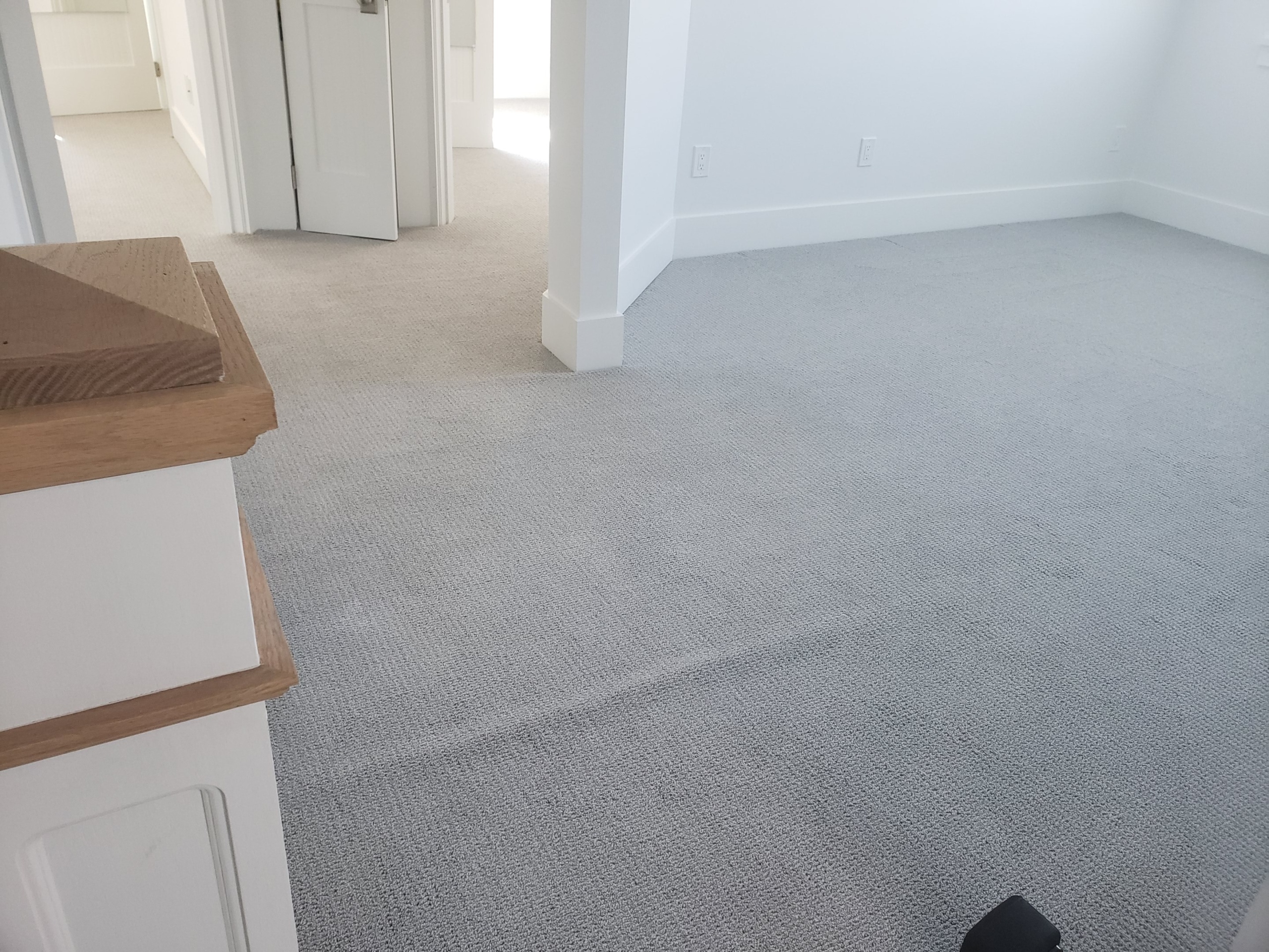 Restretched LowPile Pattern Berber Carpeting in Margate NJ Carpet