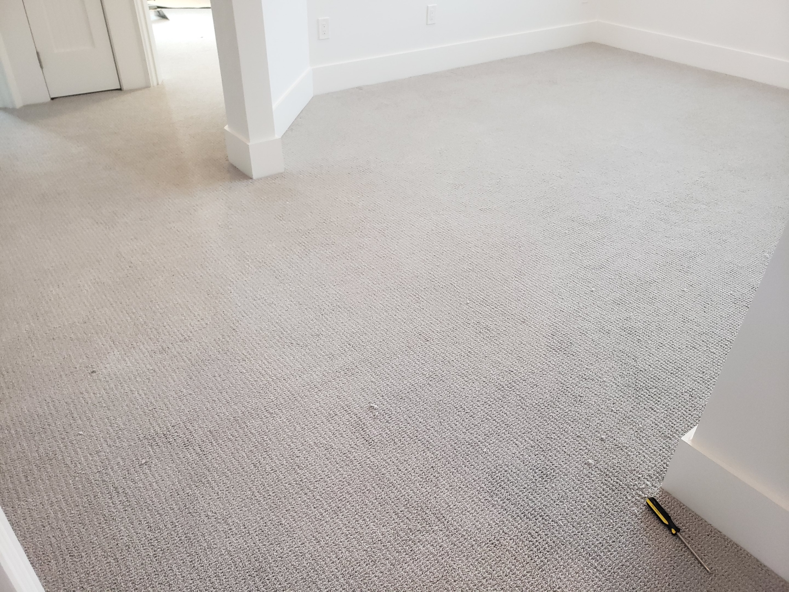 Restretched LowPile Pattern Berber Carpeting in Margate NJ Carpet