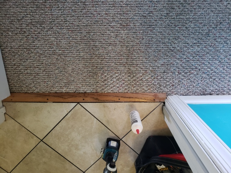 Repaired Pulls in Berber Carpeting and Restretched LowPile Plush